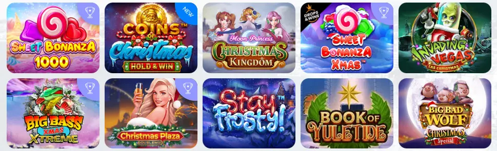Tous les jeux WinSpark Casino